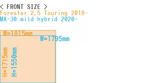 #Forester 2.5 Touring 2018- + MX-30 mild hybrid 2020-